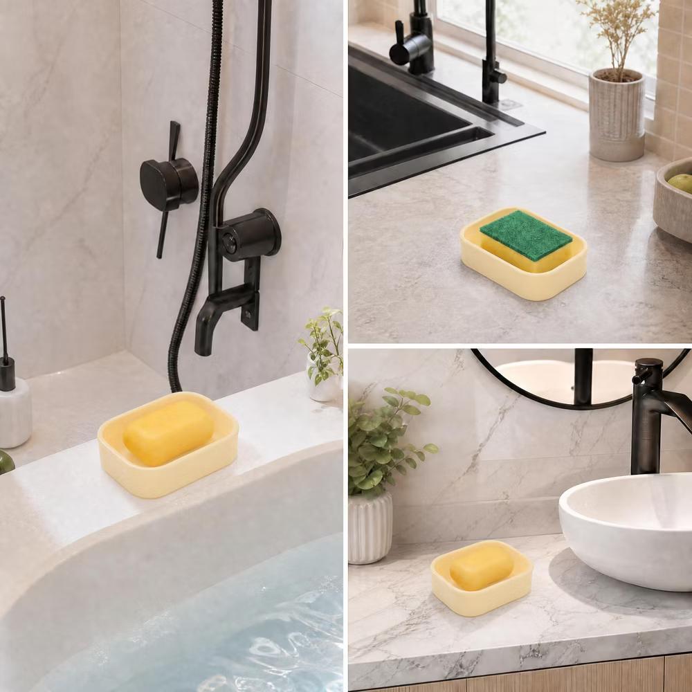 Square Soap Dish With Lid 1 Pc - Image 30