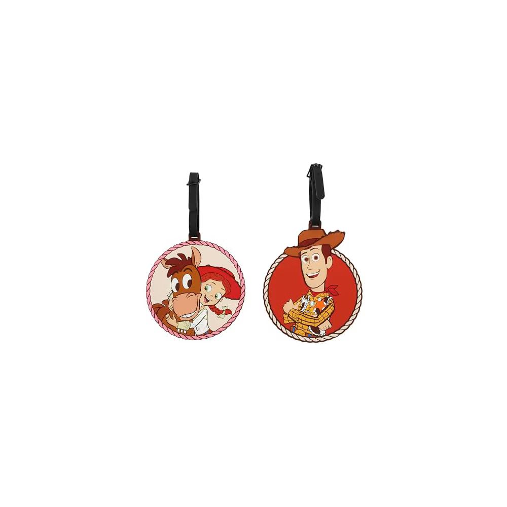 Toy Story Woody and Jessie Molded Rubber Luggage Tags (Set of 2) - Image 7