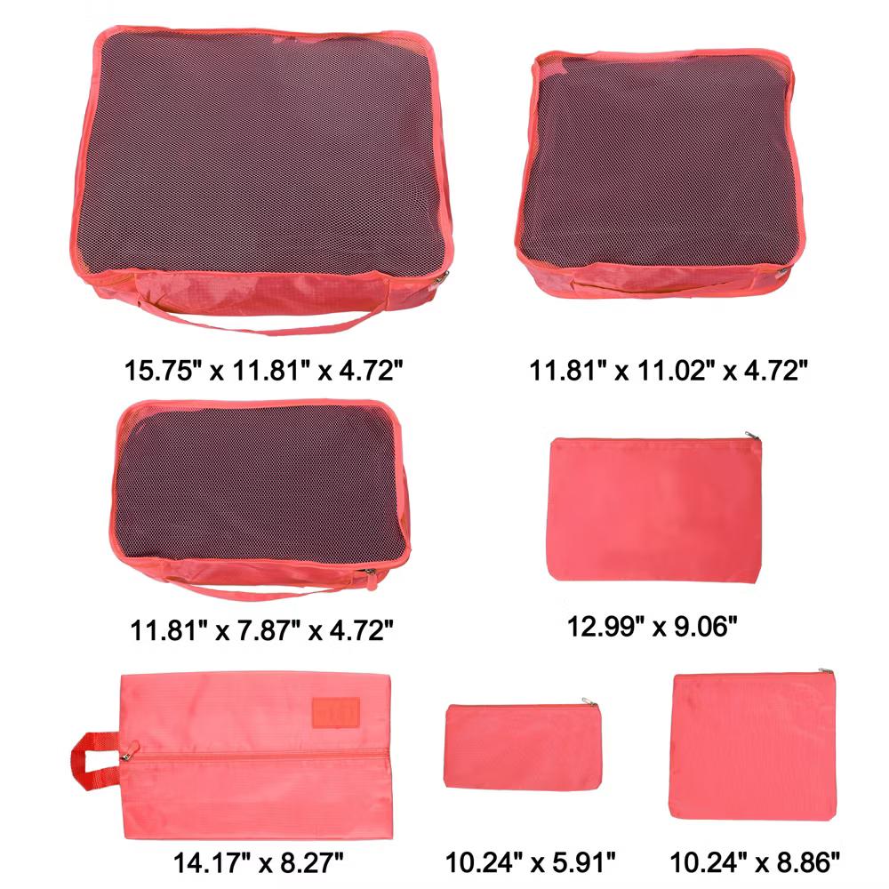 Zipper Design Packing Cube Set 7 Pcs - Image 25