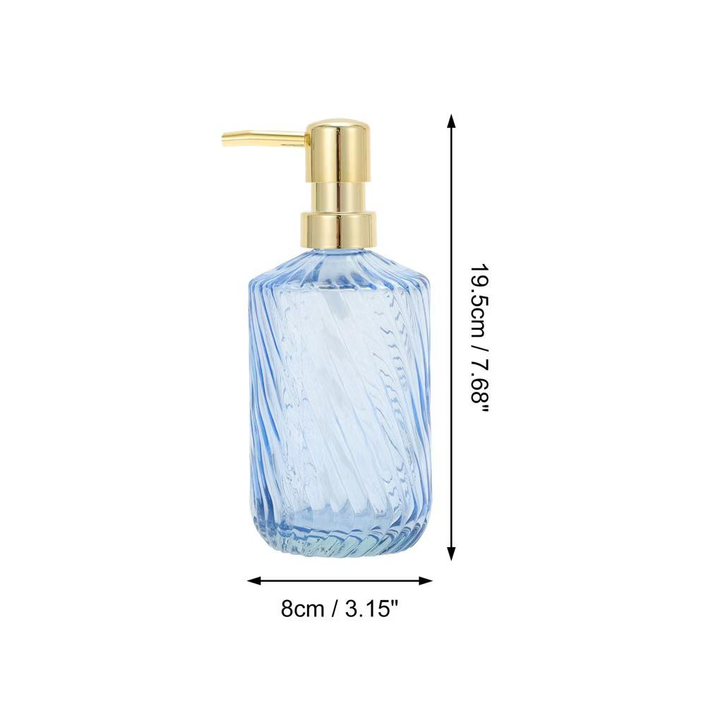 Durable Cylinder Twill Lines Soap Dispenser 1 Pc - Image 21