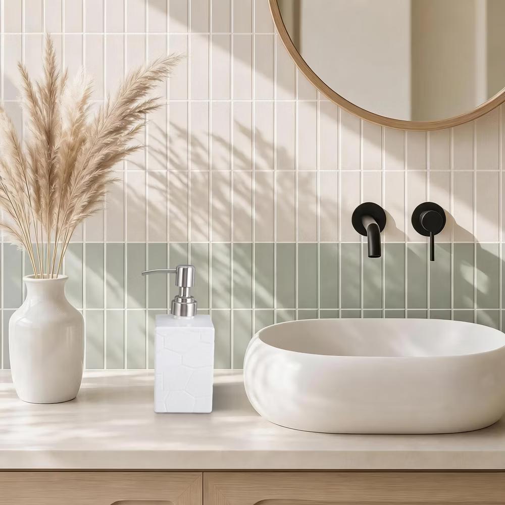 Texture Pattern Pump Soap Dispenser 1 Pc - Image 29
