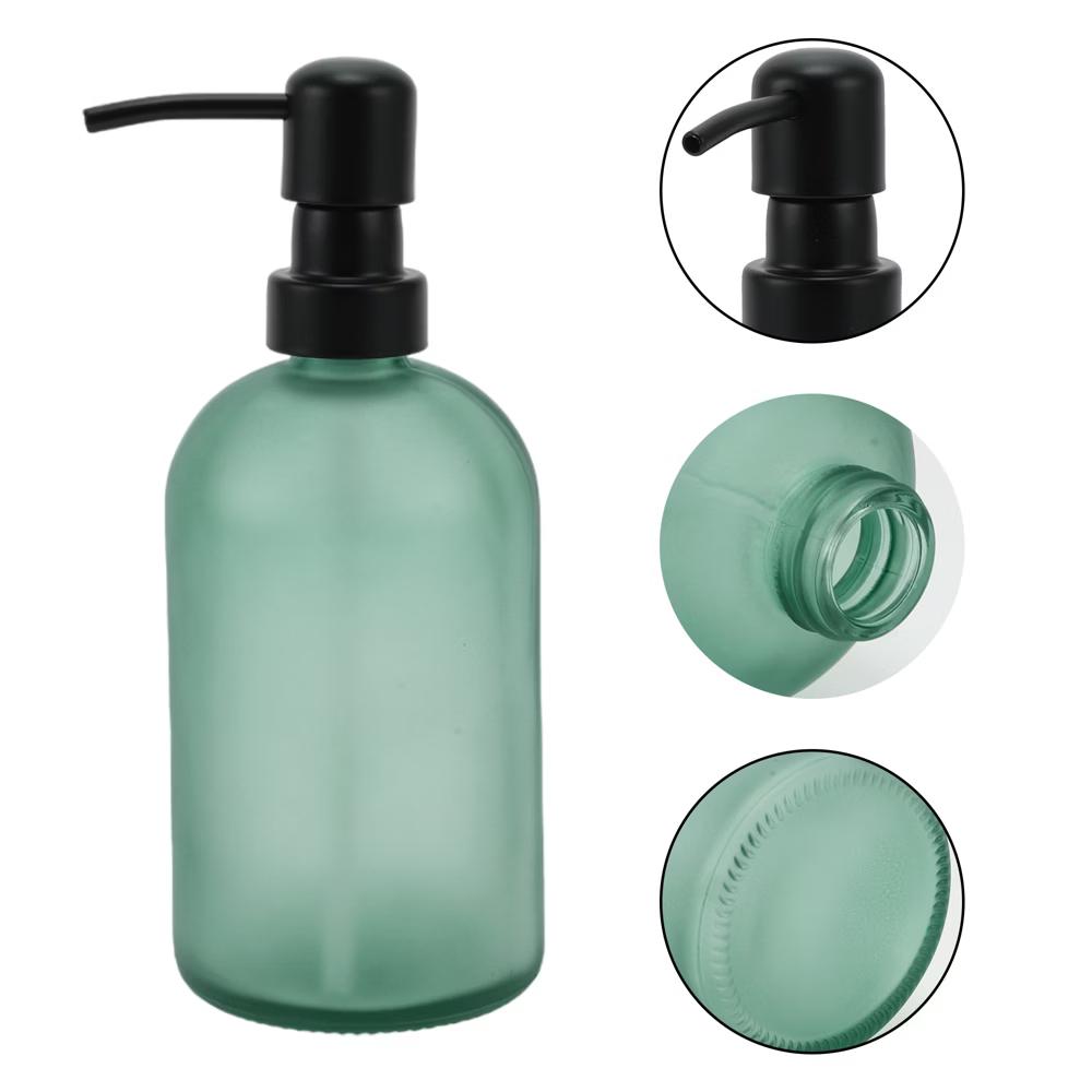 Simple Cylindrical Soap Pump Dispenser for Kitchen 400ml 1 Pc - Image 18