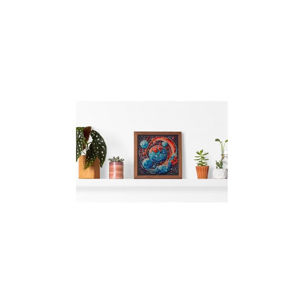 Art Mini Bead embroidery kit - Cosmic energy - Image 2