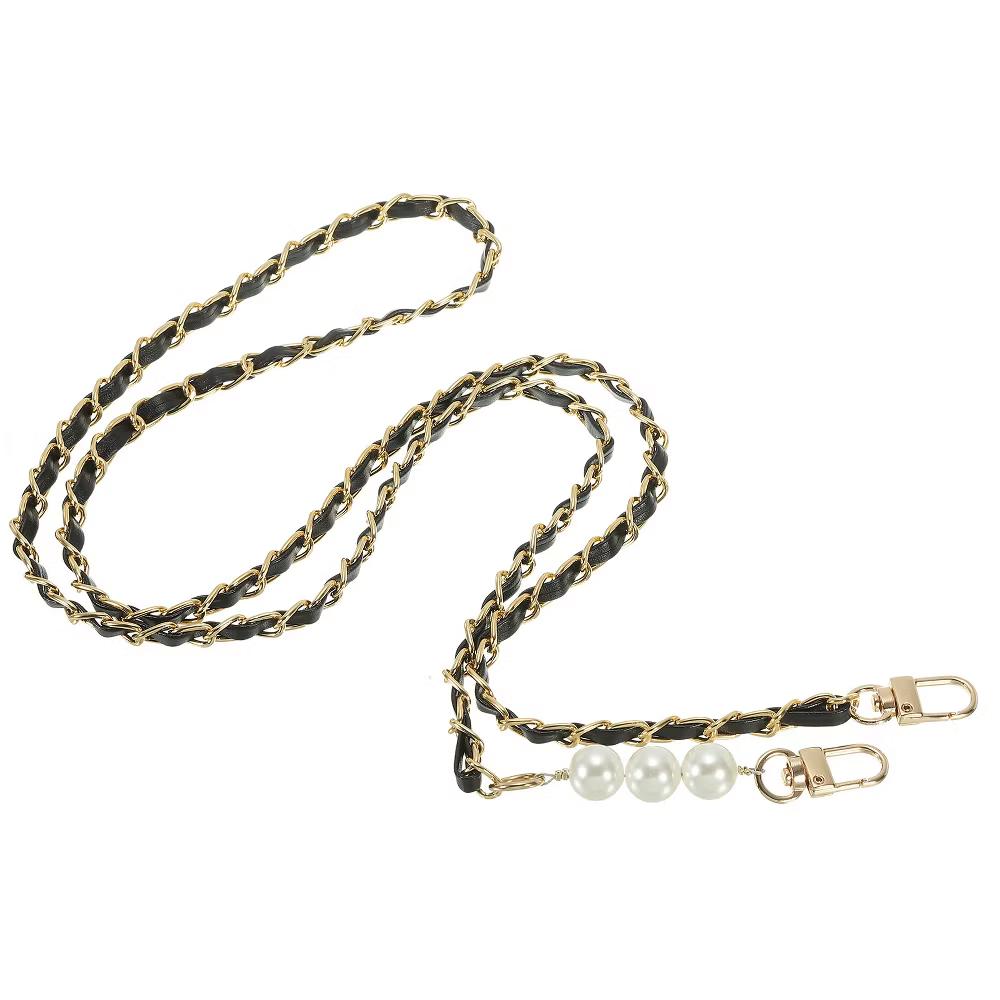PU Leather Metal Adjustable Handbags Chain Strap Replacement - Image 5