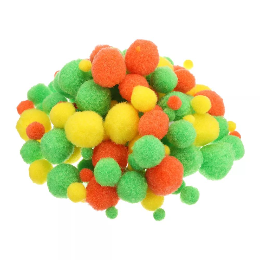 Creative Handicraft Decoration Home Art Supplies Pom Poms 130 Pcs - Image 9