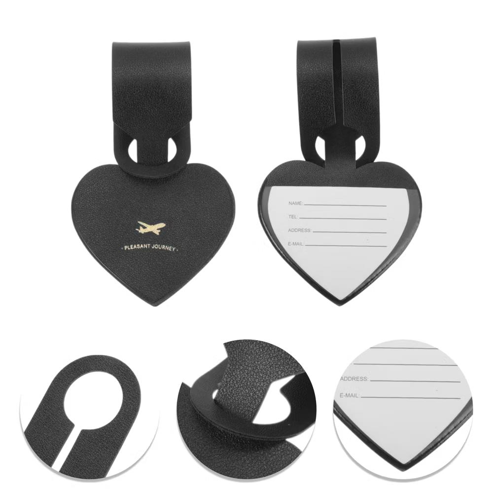 Heart Shape Luggage Tag 1 Pc - Image 5