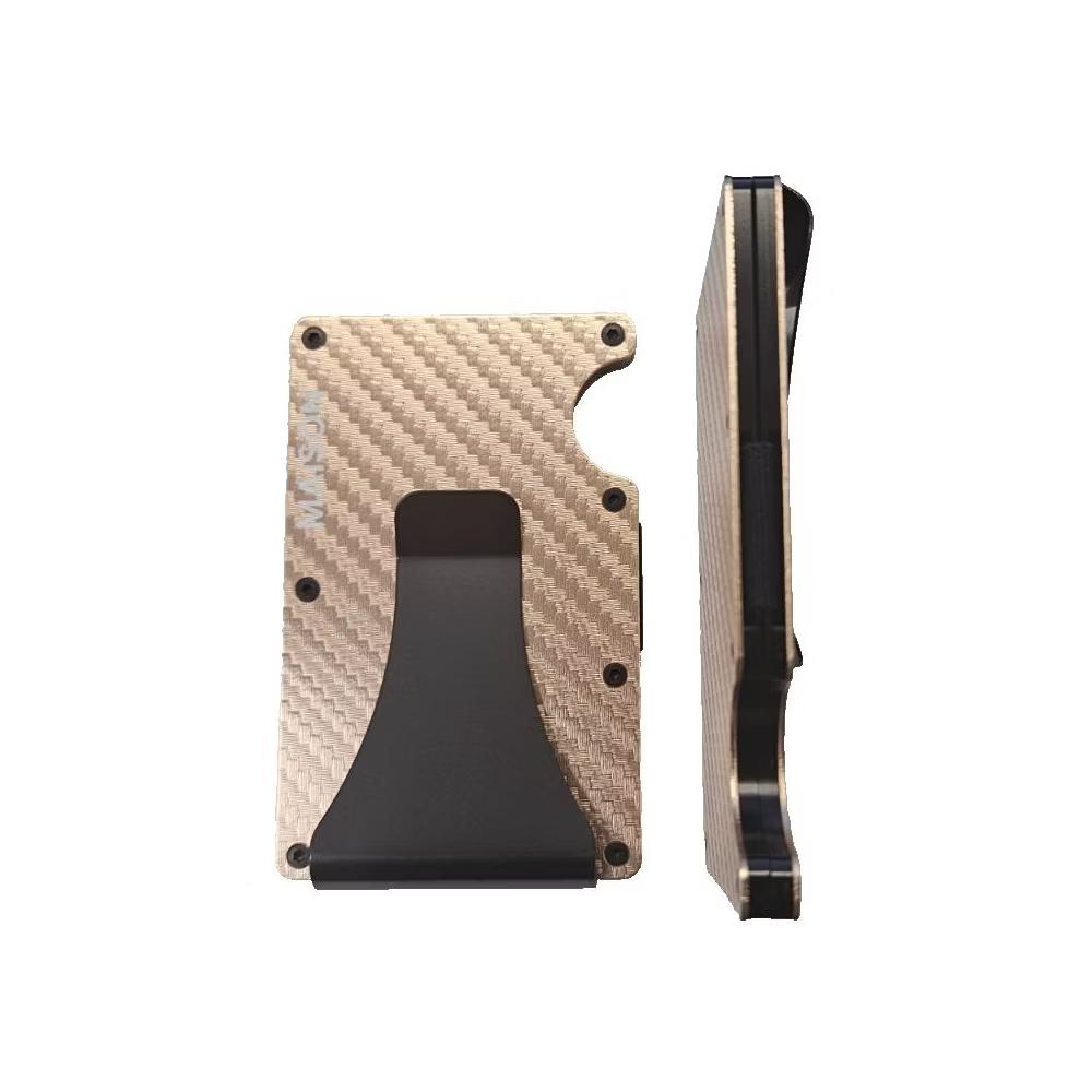 Maison Wallet for Men Aluminium RFID Card Holder with Money Clip - Image 13