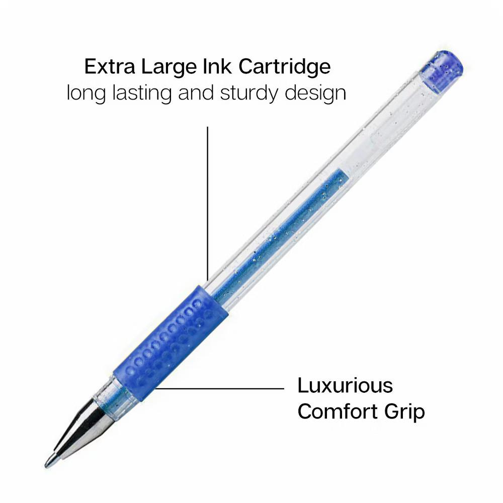 Gel Pens, Soft Grip, 30 Glitter Colors - Image 8