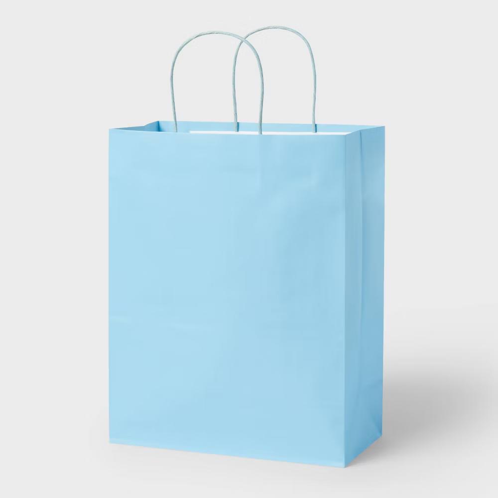 Medium Gift Bag Light Blue