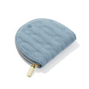 Kendra Scott Denim Travel Zip Pouch - One size