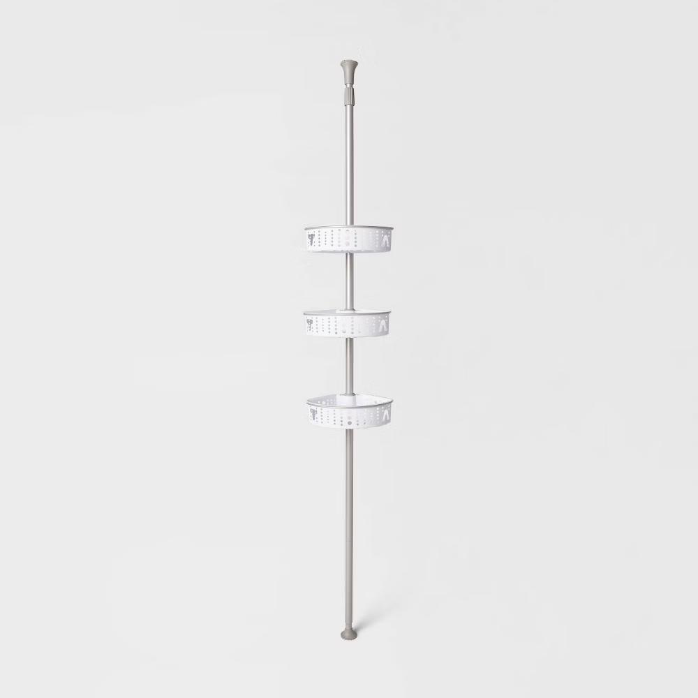 Steel Corner Tension Pole Caddy - Image 3