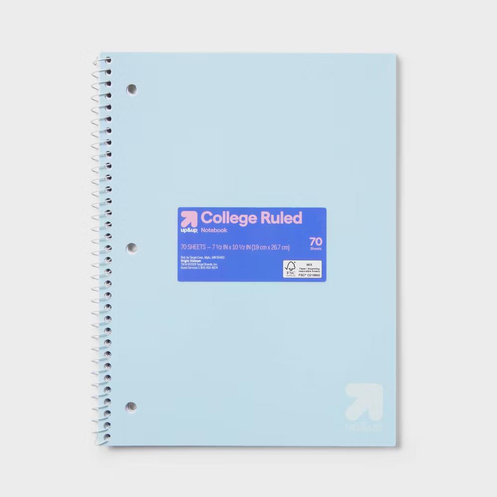 Pastel College Ruled Notebook - Image 3