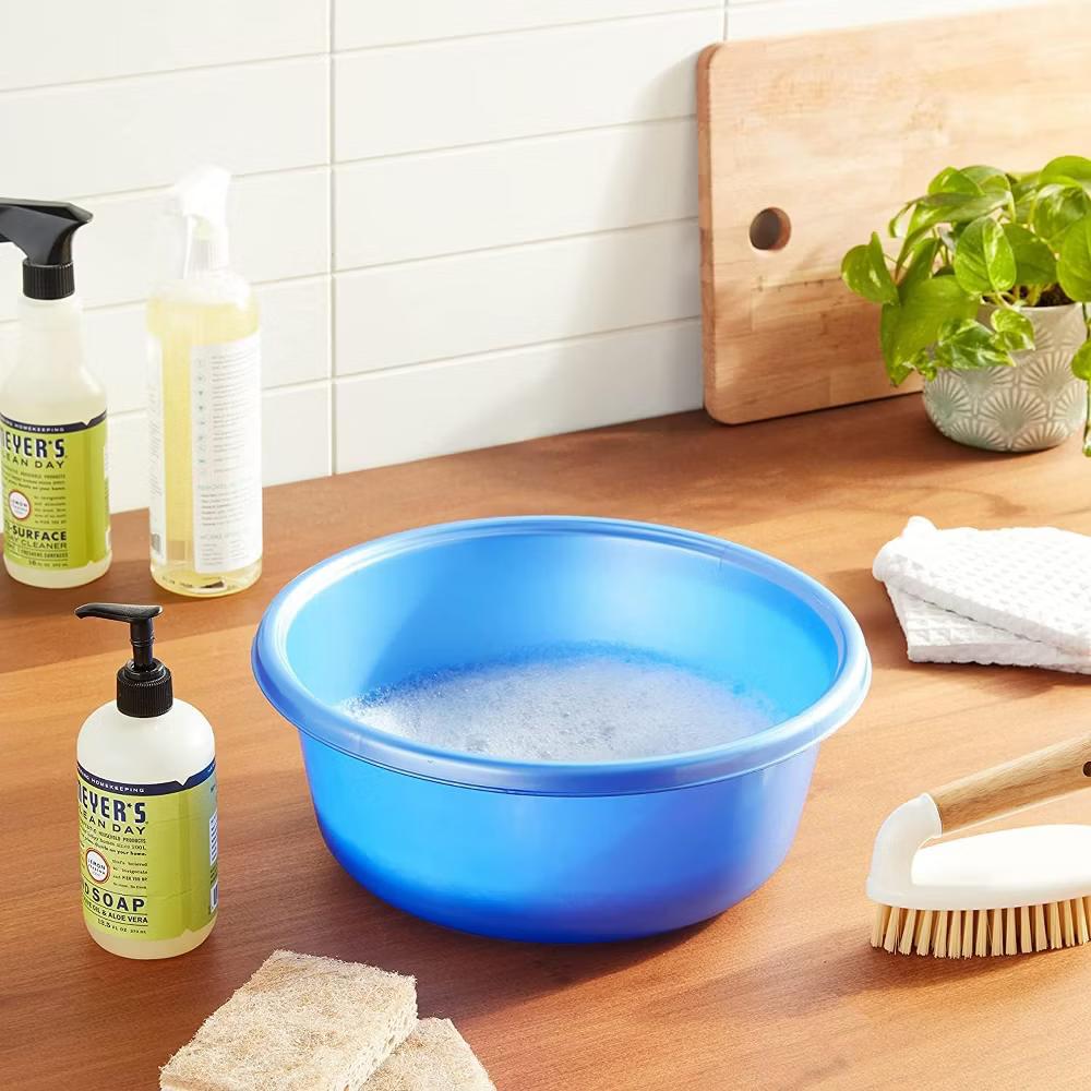 YBM Home 11 Quart Round Dish Wash Basin