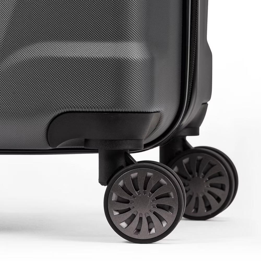 Cascade Hardside Large Checked Spinner Wheels Suitcase - Image 6