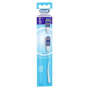 3D White Battery Power Toothbrush Replacement Heads - 2ct