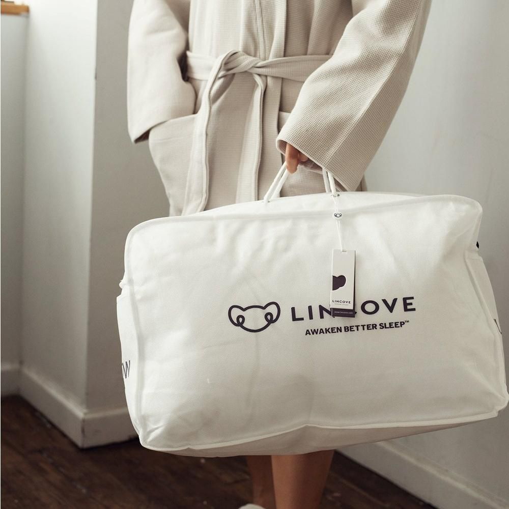 Lincove Resort Pillow – 3-Chamber Design, Hypoallergenic, 400TC Cotton Sateen, Recycled Fill, Made in Canada – 1 Pack - Image 13