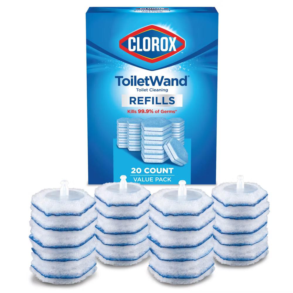 ToiletWand Disinfecting Refills Disposable Wand Heads - 20ct - Image 2