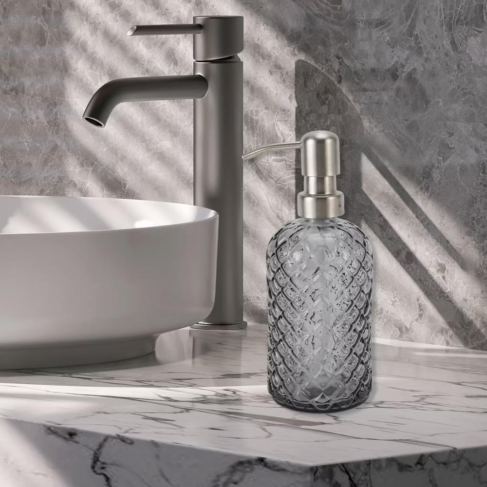Simple Cylindrical Soap Pump Dispenser 400ml 1 Pc - Image 24