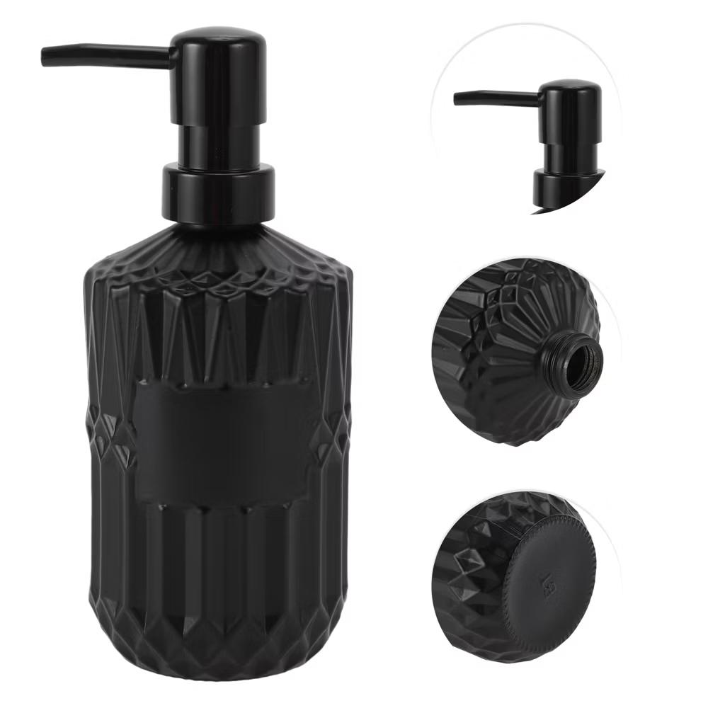 Classic Cylindrical Soap Pump Dispenser 450ml 1 Pc - Image 5