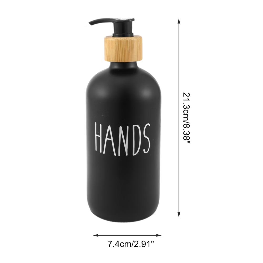 Elegant Contains the Letters DISHES Soap Pump Dispenser for Bathroom 16.9oz 1 Pc - Image 21