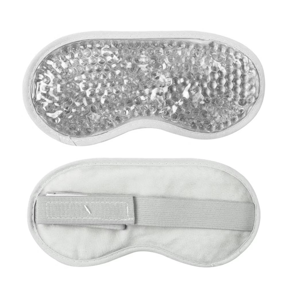 Reusable Gel Bead Eye Mask Hot and Cold Compress PVC Eye Cover with Adjustable Strap - Image 11