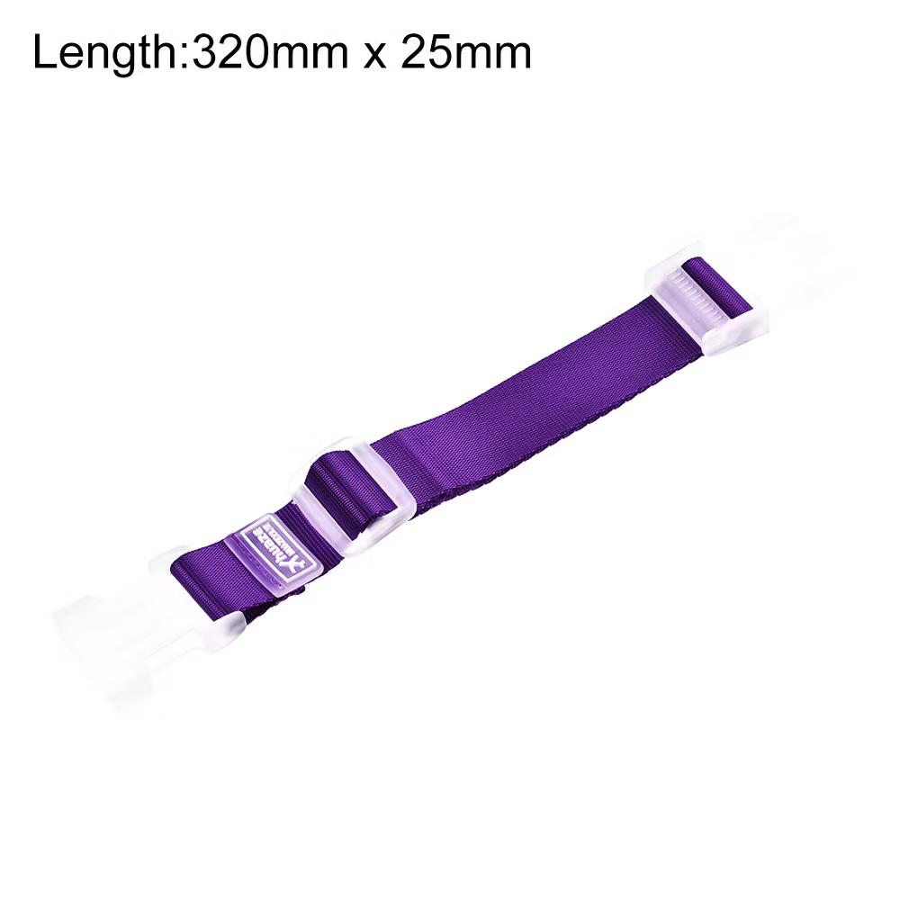 Travel Luggage Adjustable Buckles Belt Utility Strap 2 Pcs - Image 2