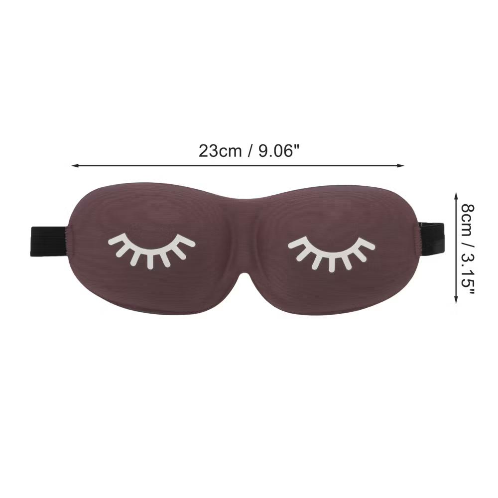 Eyelash Pattern 3D Eye Mask 1 Pc - Image 8