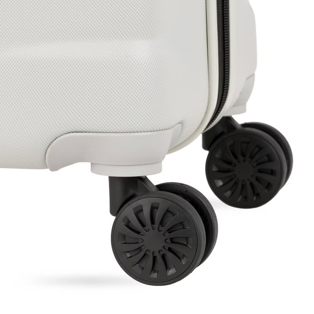Cascade Hardside Large Checked Spinner Wheels Suitcase - Image 12