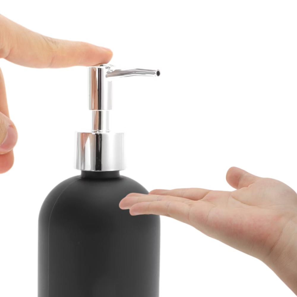 Reusable Cylinder Frosted Soap Dispenser 1 Pc - Image 10