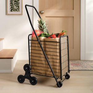 Collapsible Moving Storage Cart Black