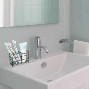 6 Slots 304 Stainless Steel Toothbrush Toothpaste Holder 1 Pc