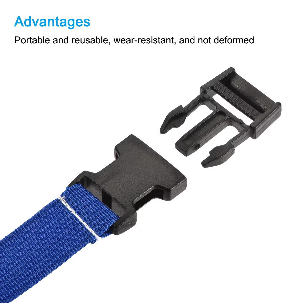 Travel Packing Adjustable Utility Strap with Buckle 2 Pcs