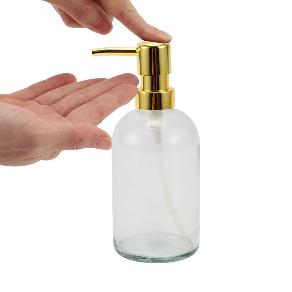 Classic Cylindrical Soap Pump Dispenser for Hotels 400ml 1 Pc - Image 15