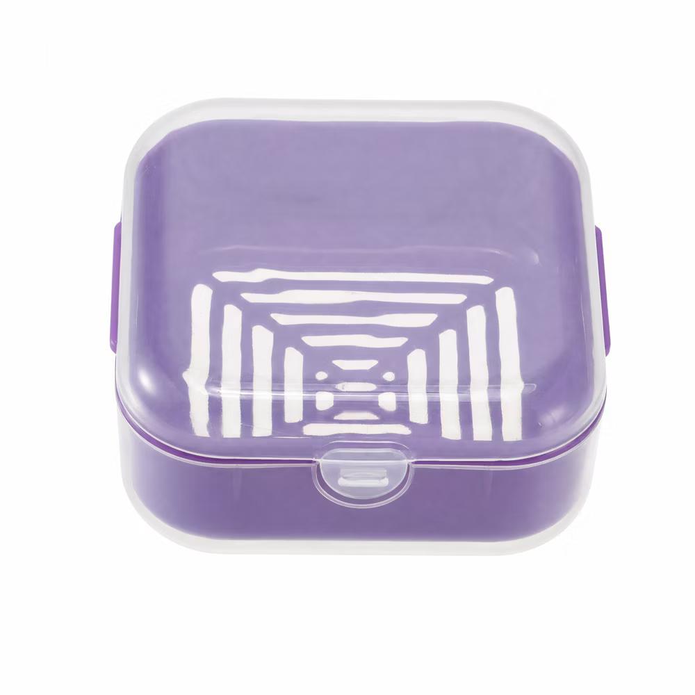 Square Double-layer Drain Soap Dish 1 Pc - Image 30