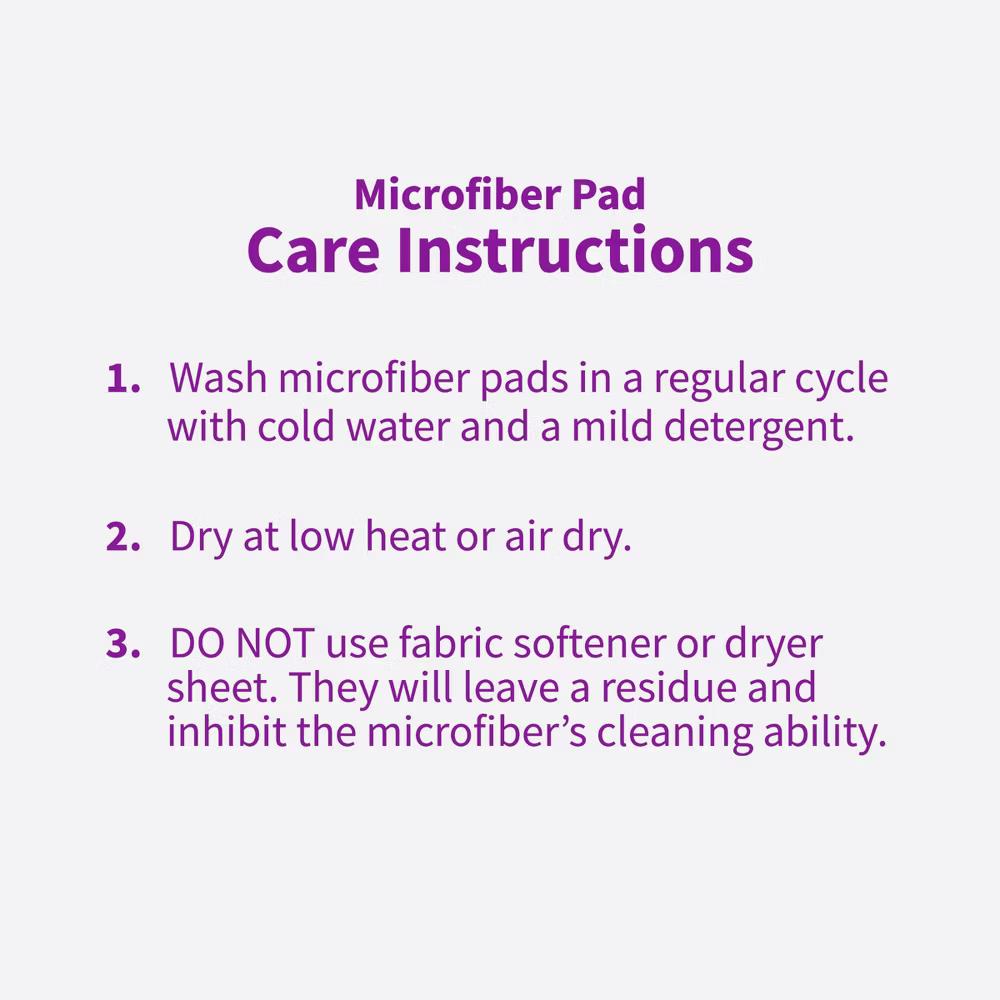 Rejuvenate PowerMax Microfiber Cleaning Pads Mop - 2ct - Image 7