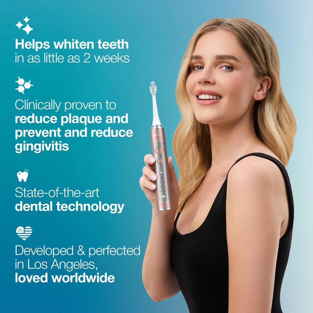 Aquasonic Precision Series Rechargeable Electric Toothbrush - Image 12