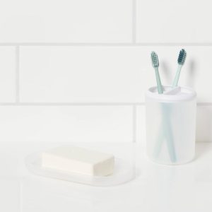 Plastic Soap Dish Clear