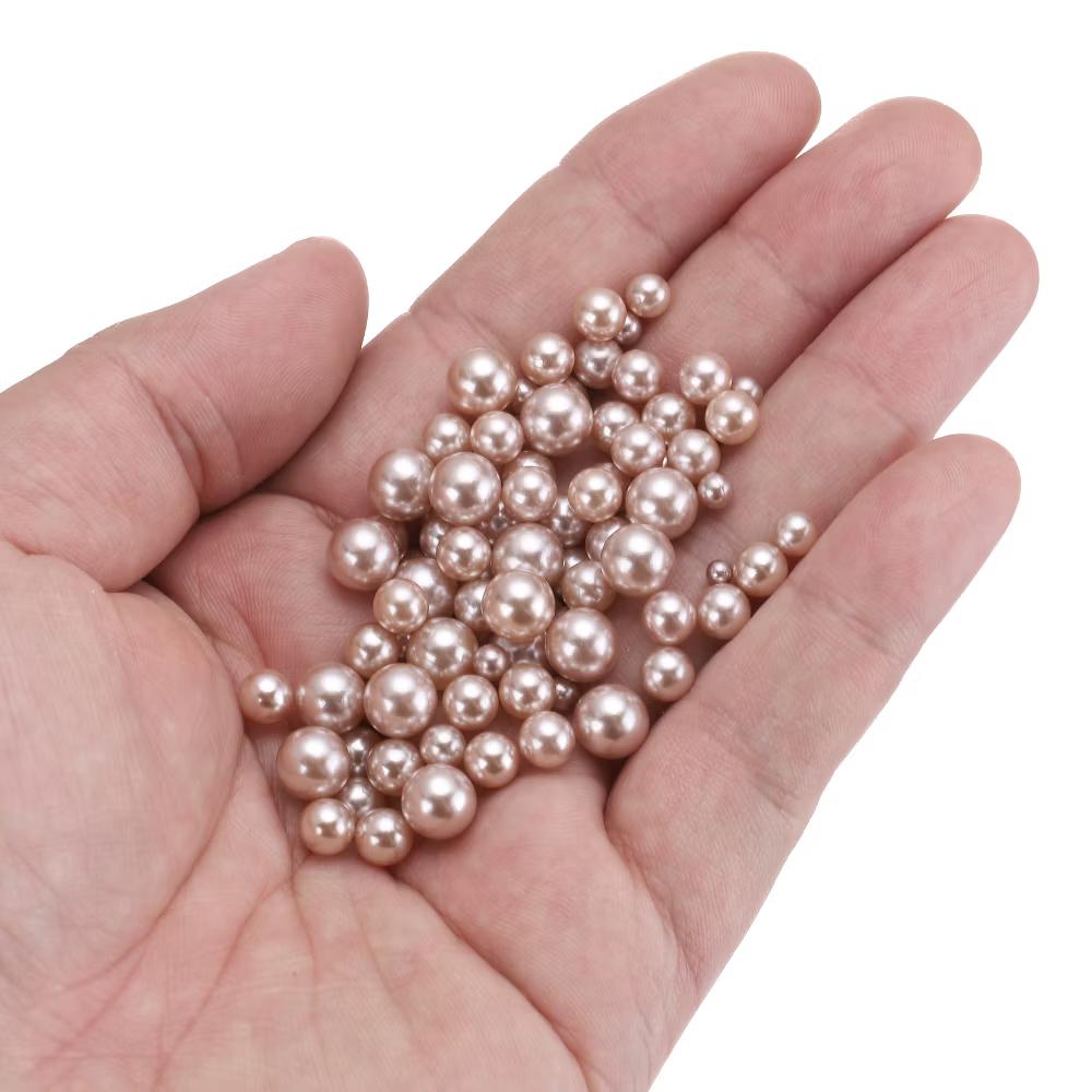 No Hole ABS Round Faux Pearl for Vase Fillers DIY Home Decoration 800 Pcs - Image 42