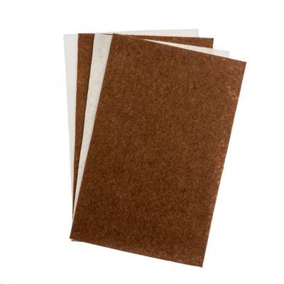 GoodFelt 4 Pieces Brown and Pearl Felt Fabric Sheets for Beading Foundation, 5"x8" - Image 7