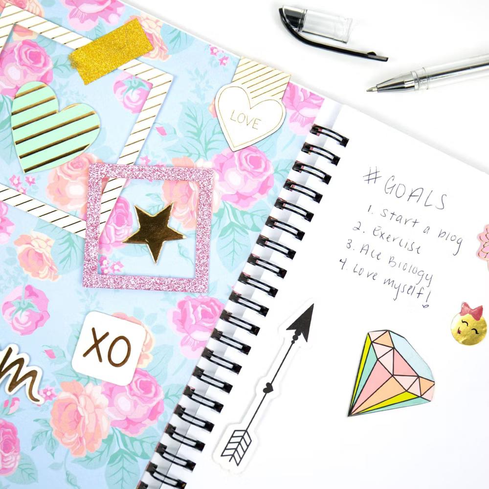 DIY Journaling Set - Craft Kit with Stickers for Girls, Art & Stationery, Ages 14 - Image 2