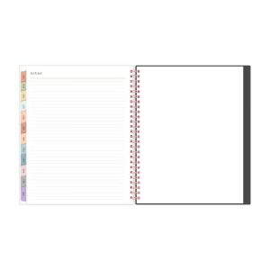 WAAV 7"x9" Planner Vibrancy Frosted AY 2026-2027 Weekly/Monthly Safety Wirebound