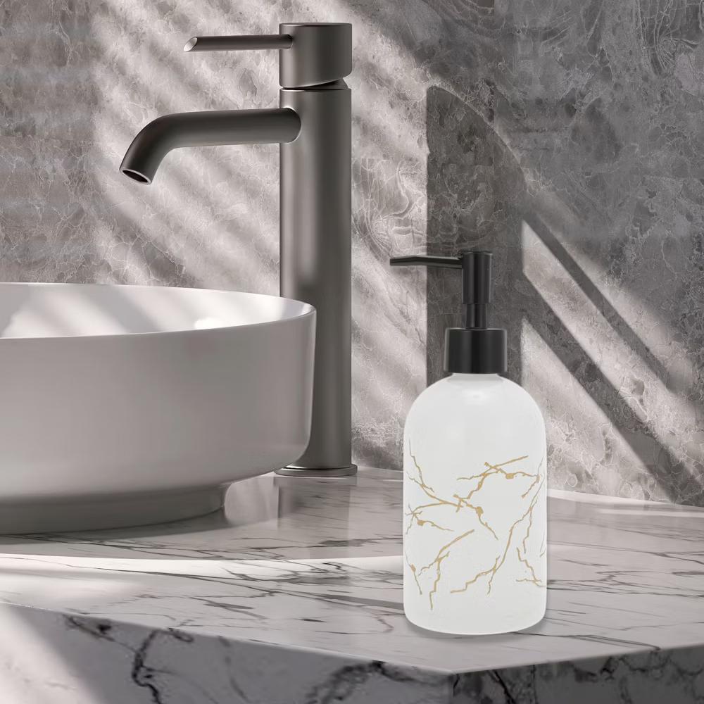 Reusable Cylinder Marble Soap Dispenser 1 Pc - Image 20