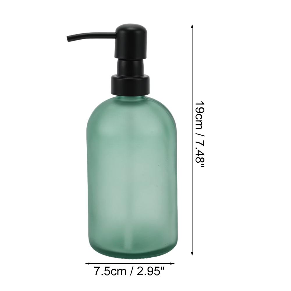 Simple Cylindrical Soap Pump Dispenser for Kitchen 400ml 1 Pc - Image 17