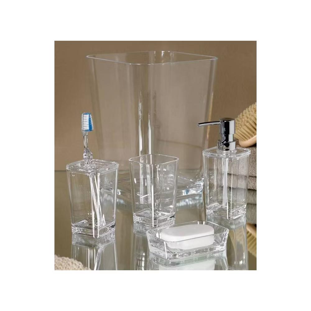 Optiks Bath Tumbler Clear