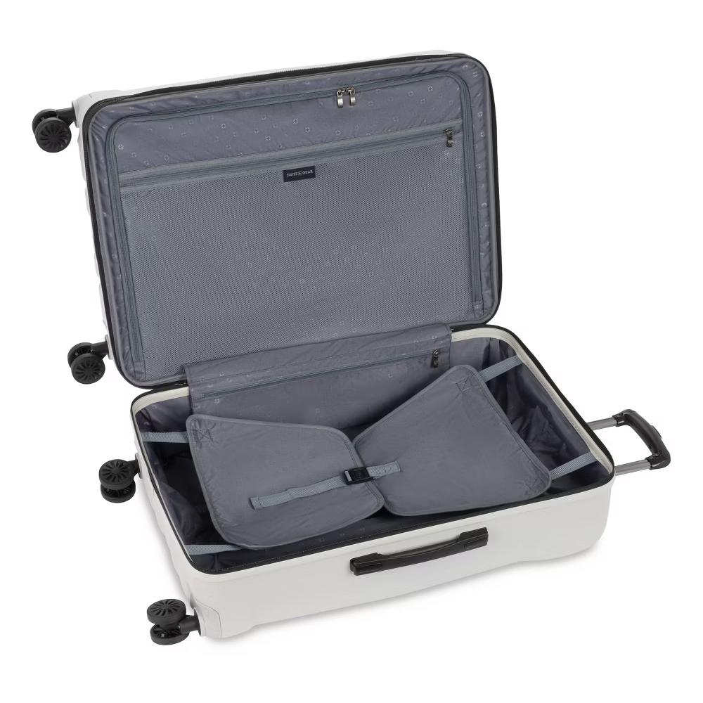 Cascade Hardside Large Checked Spinner Wheels Suitcase - Image 11