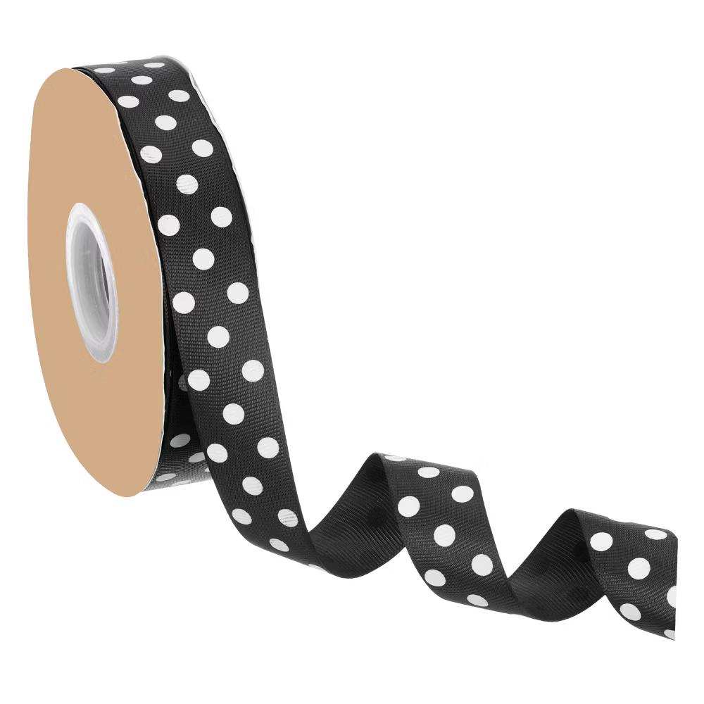Wired Edge Craft Embellishments Polka Dot Grosgrain Ribbon 48 Yards - Image 7