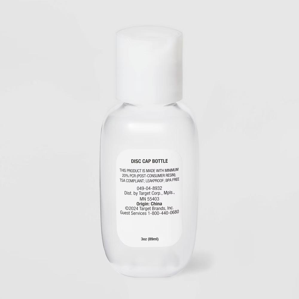 Disc Top Bottle - 3oz - Frosted White - Image 3