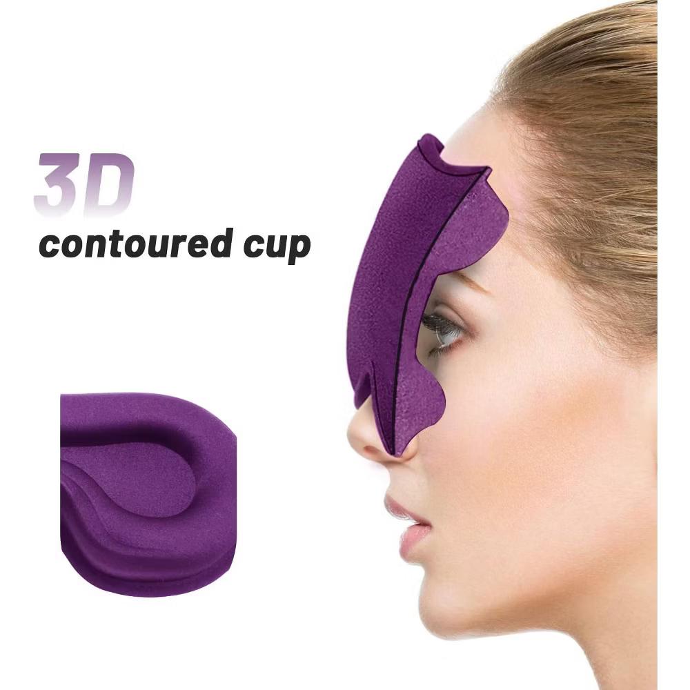 Albatross Health Sleep Eye Mask for Men and Women, Ideal for Lash Extensions, Travel Blackout Night Blindfold with Adjustable Strap - Image 43
