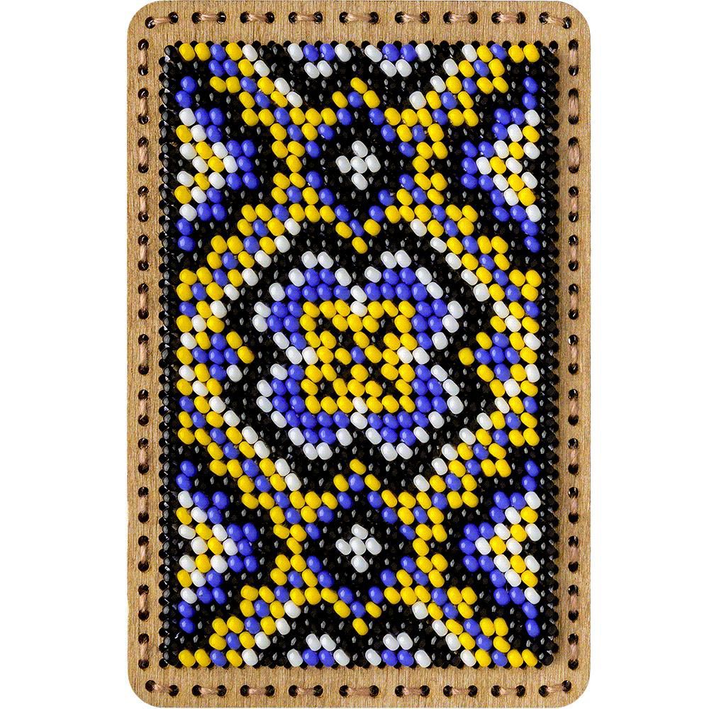 Crafts Bead Embroidery Kit for creating a pin cushion FLZB(N)-100 - Image 3