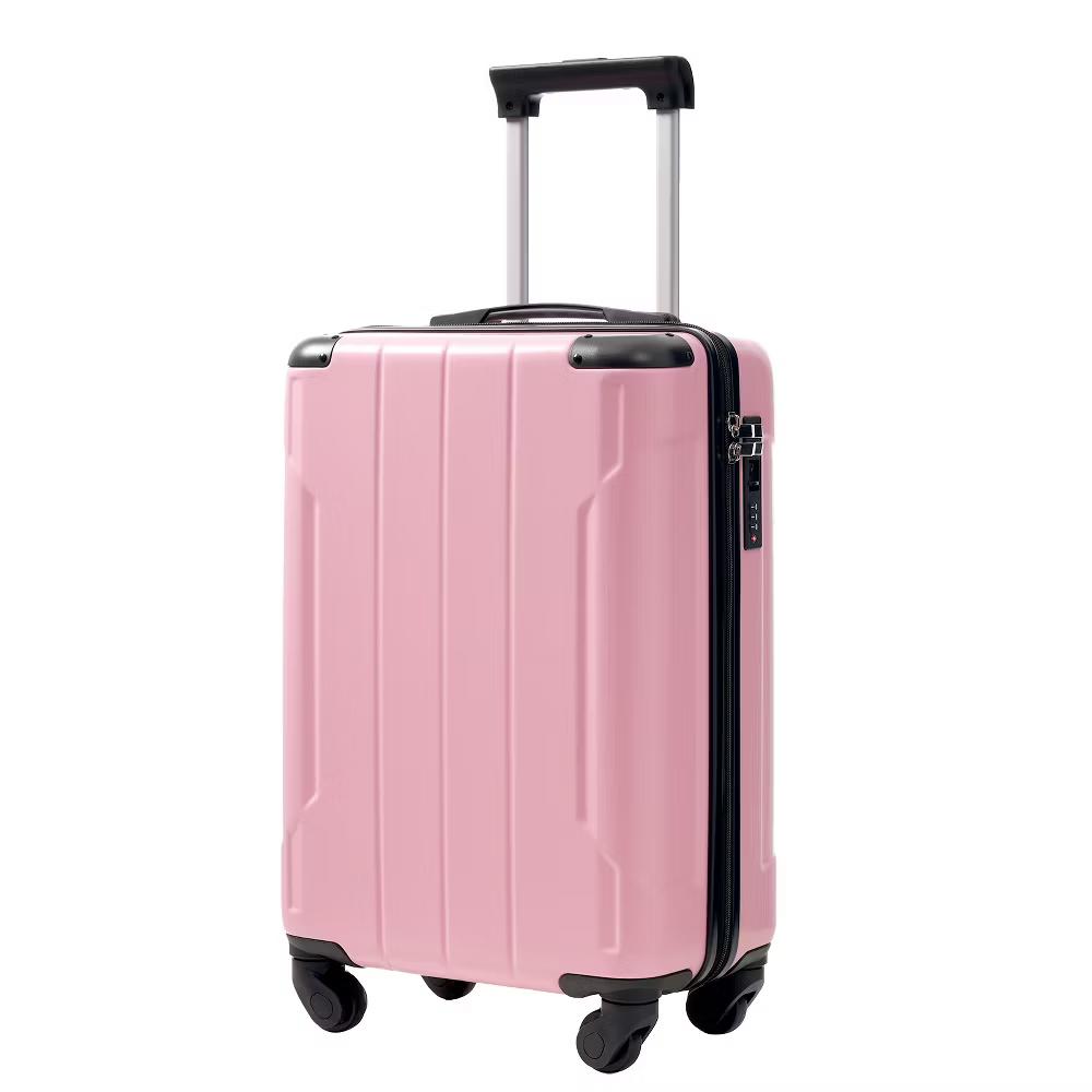 20" Hardshell Carry-On Luggage with 2 Packing Cubes & Spinner Wheels & TSA Lock, Lightweight ABS Suitcase - ModernLuxe - Image 56